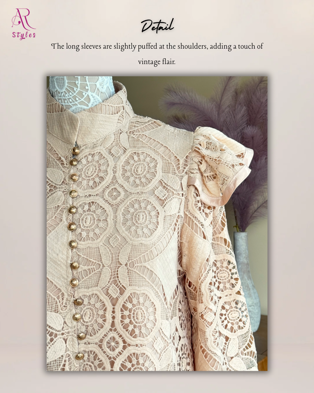 Embroidery Midi Dress