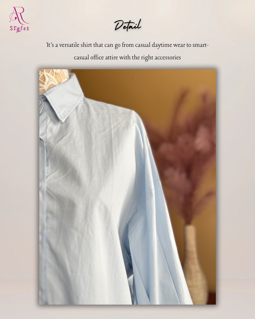 Oversize long shirt