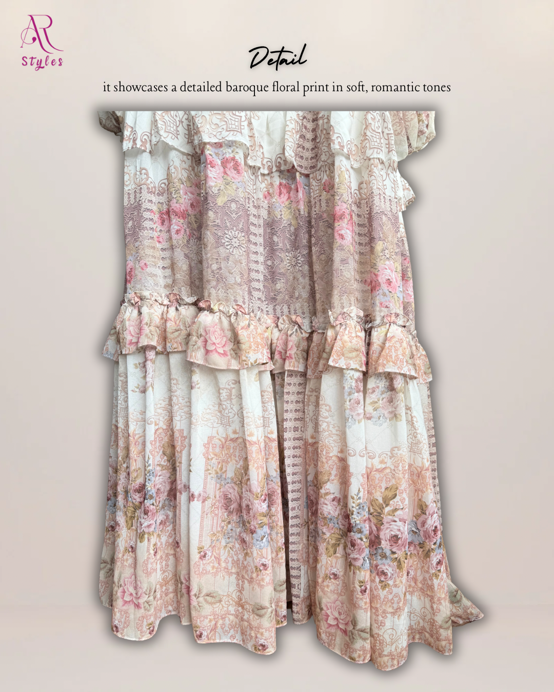Signature Ruffle Maxi Dress