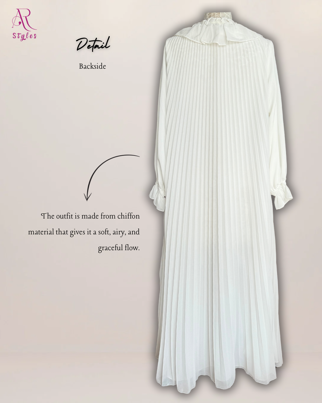 Pleated Midi Dress