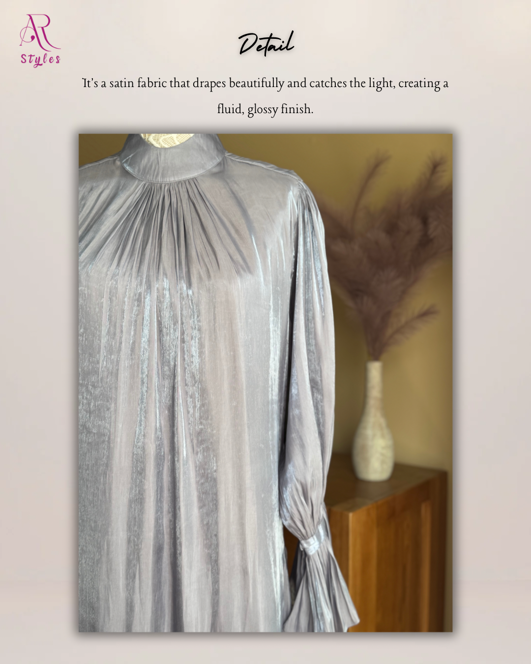 Evelyn Shimmer Dress