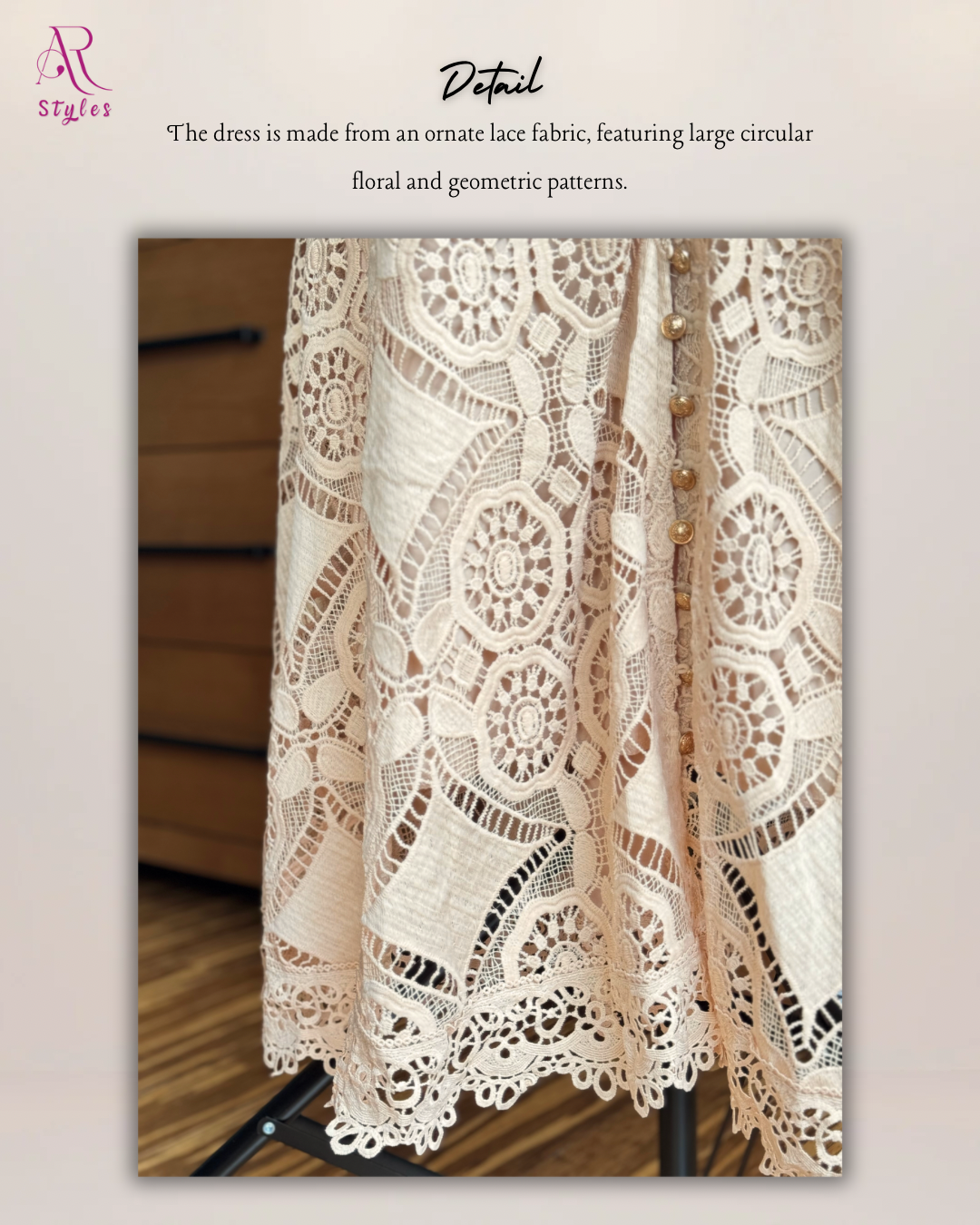 Embroidery Midi Dress