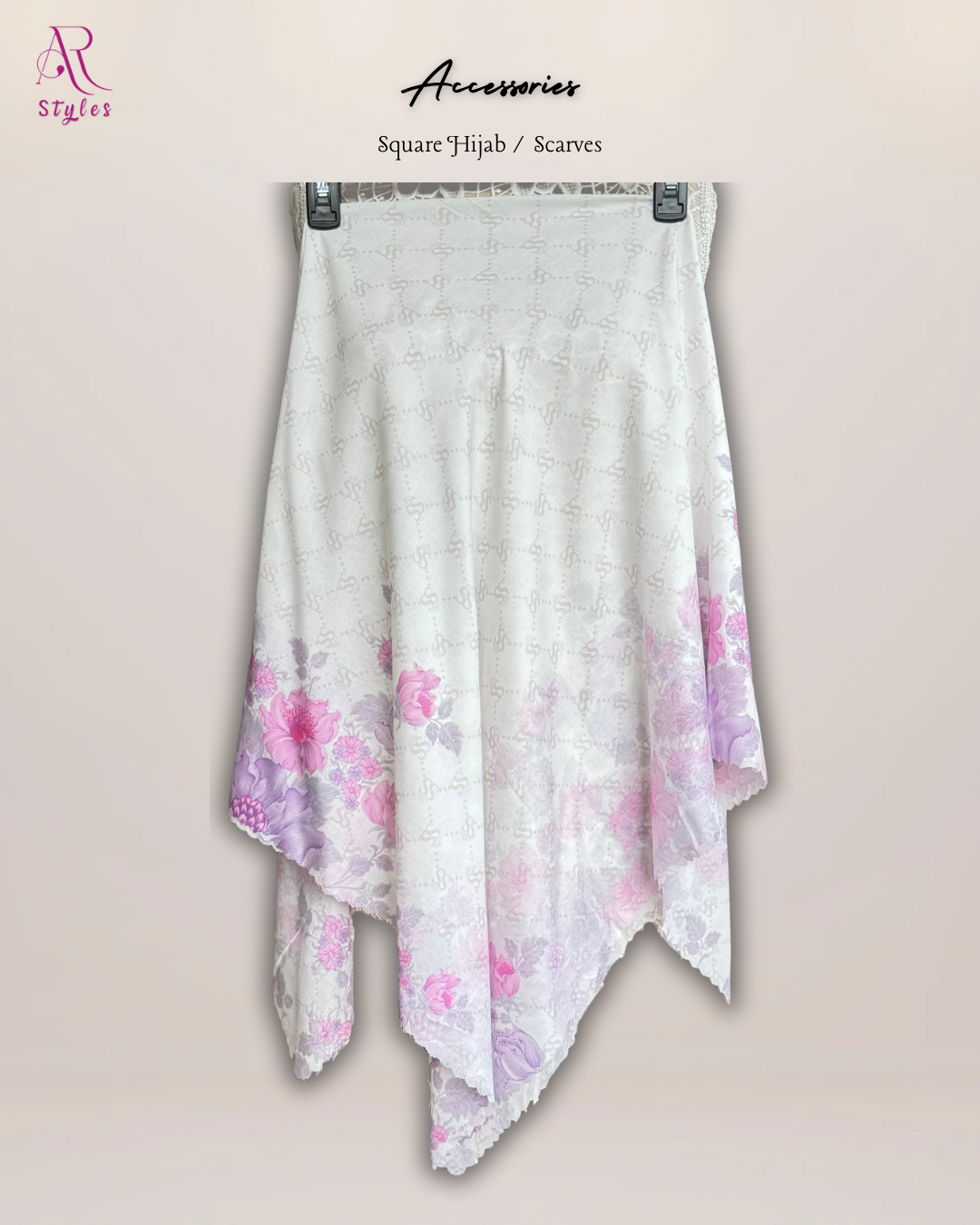 Purple Floral Maxi Dress