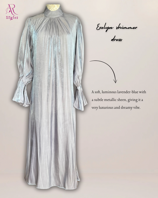 Evelyn Shimmer Dress
