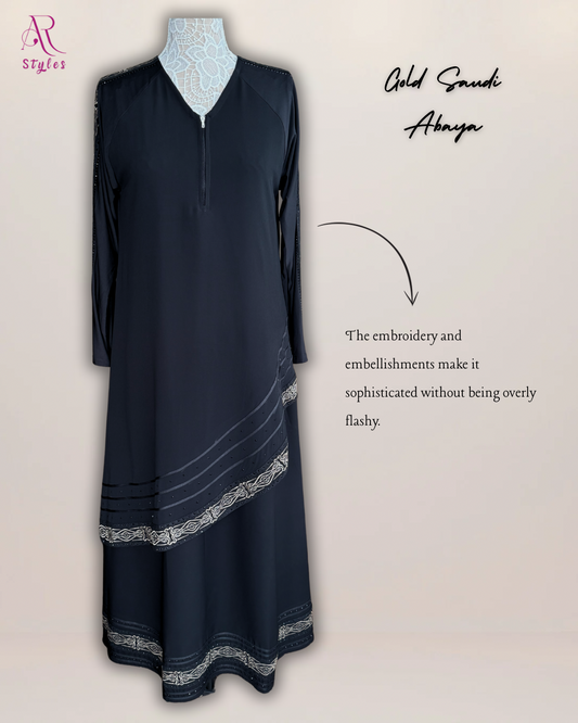 Saudi Gold Abaya